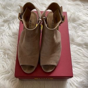 Vaneli Suede Chunky Block Heeled sandals